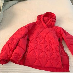 Lightweight quilted running jacket